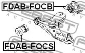 Сайлентблок FEBEST FDAB-FOCB
