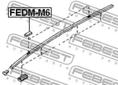 Елемент кріплення FEBEST FEDM-M6