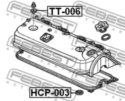 Ущільнююче кольцо FEBEST HCP-003