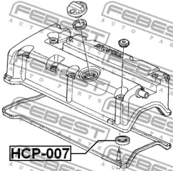 Ущільнююче кільце FEBEST HCP-007