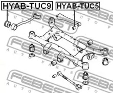 Сайлентблок FEBEST HYAB-TUC9