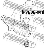 Пильовик FEBEST HYBJB-001