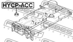 Ущільнювальне кольцо FEBEST HYCP-ACC
