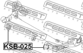 Сайлентблок FEBEST KAB-025