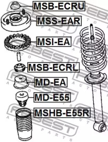 ВІДБІЙНИК ЗАДНЬОГО АМОРТИЗАТОРА FEBEST MD-E55