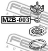 Підшипник опори амортизатора FEBEST MZB-003