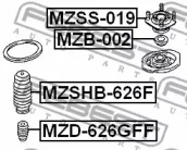 Вузол опорного підшипника амортизаційної стійки FEBEST MZSS-019