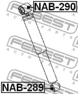 Сайлентблок FEBEST NAB-289