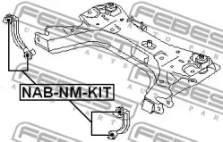 Сайлентблок FEBEST NAB-NM-KIT