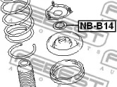 ПОДШИПНИК ОПОРИ ПЕРЕДНЬОГО АМОРТИЗАТОРА FEBEST NB-B14