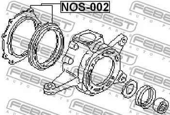 Ремкомплект FEBEST NOS-002