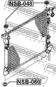 Втулка FEBEST NSB-048