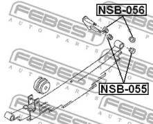 Сайлентблок FEBEST NSB-055