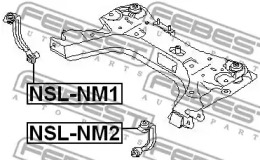 Тяга стабілізатора FEBEST NSL-NM1