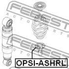 Елементи кріплення пружини подвески FEBEST OPSI-ASHRL