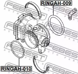 Ущільнюване кільце FEBEST RINGAH-009