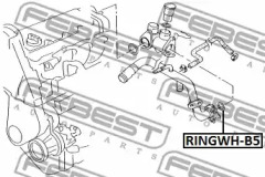 Ущільнюване кольцо FEBEST RINGWH-B5