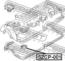 Ущільнюване кольцо FEBEST SZCP-001