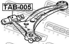Сайлентблок FEBEST TAB-005