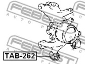 САЙЛЕНТБЛОК ЗАДНЬОЇ ЦАПФИ FEBEST TAB-262