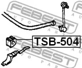 Втулка стабилизатора подвески FEBEST TSB-504