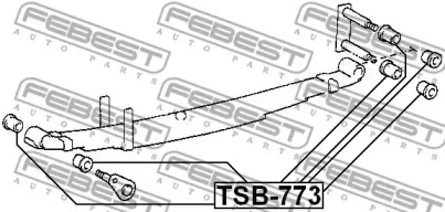 Пыльник шруса FEBEST TSB-773
