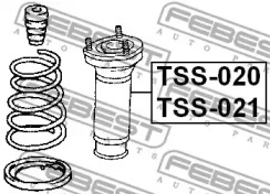 ОПОРА ЗАДНЬОГО АМОРТИЗАТОРА ЛЕВАЯ FEBEST TSS-021