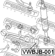 Пильник FEBEST VWBJB-001