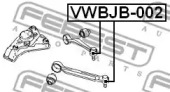 Пыльник FEBEST VWBJB-002