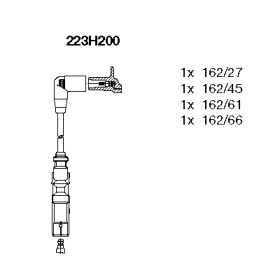Проводи запалювання VW Golf IV 1.6i 97-04 (к-кт) BREMI 223H200