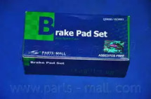 Комплект гальмівних колодок з 4 шт. дисків PARTS-MALL PKB-012