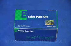 Комплект гальмівних колодок з 4 шт. дисків PARTS-MALL PKB-022