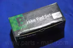 Комплект гальмівних колодок з 4 шт. дисків PARTS-MALL PKC-008