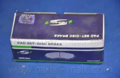 Комплект гальмівних колодок з 4 шт. дисків PARTS-MALL PKD-005