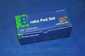 Комплект гальмівних колодок з 4 шт. дисків PARTS-MALL PKF-010