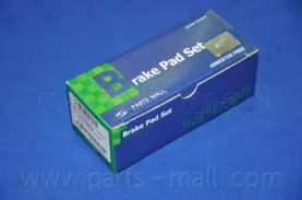 Комплект гальмівних колодок з 4 шт. дисків PARTS-MALL PKW-011