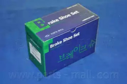 Комплект гальмівних колодок з 4 шт. барабанів PARTS-MALL PLB-018