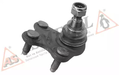 Опора кульова (передня/знизу/R) VW Polo/Skoda Fabia 1.0-2.0 99- ASMETAL 10AU1201