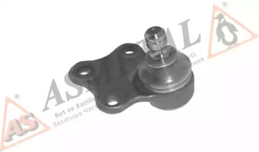 Опора кульова (передня/знизу) Citroen Berlingo/Peugeot Partner 96- (d=16mm) ASMETAL 10CT0100