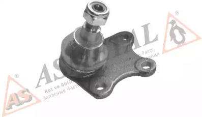 Опора кульова (передня/знизу/R) Audi A2/Skoda Fabia/Roomster/VW Polo 99-10 ASMETAL 10VW2011
