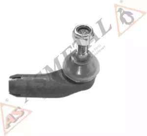 Наконечник тяги рульової (R) Audi 100 (4A/C4) 2.0-4.2 90-94 (L=75mm) ASMETAL 17AU1001