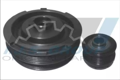 Шків колінвалу + шків генератора BMW 5 (E39) 520d 00-03 IJS GROUP 17-1028KIT