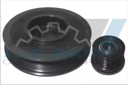 Шків колінвалу + шків генератора Opel Astra G/Vectra B 2.0/2.2 CDTI (6PK) IJS GROUP 17-1030KIT