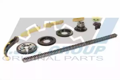 Комплект ланцюга ГРМ Ford Transit 2.4DI/2.2-2.4TDCI 06- (ланцюг, натяжник, шестерня) z=132 IJS GROUP 40-1121FK