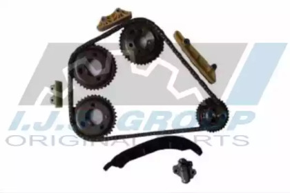 Комплект ланцюга ГРМ Ford Transit 2.4DI/2.2-2.4TDCI 06- (цепь, натяжник, шестерня) z=132 IJS GROUP 40-1188FK