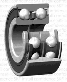 Подшипник призначений для монтажу на маточину, кульковий, с елементами монтажу SKF VKBA 6636
