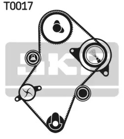 Комплект ременя ГРМ SKF VKMC03241