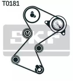 Комплект ременя ГРМ SKF VKMA 06128