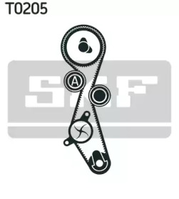 Комплект ременя ГРМ SKF VKMA 03305