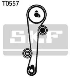 Комплект ГРМ + помпа Hyundai Accent/Elantra/Getz/Kia Rio 1.4/1.5/1.6 95- (22x105z) SKF VKMC 95632